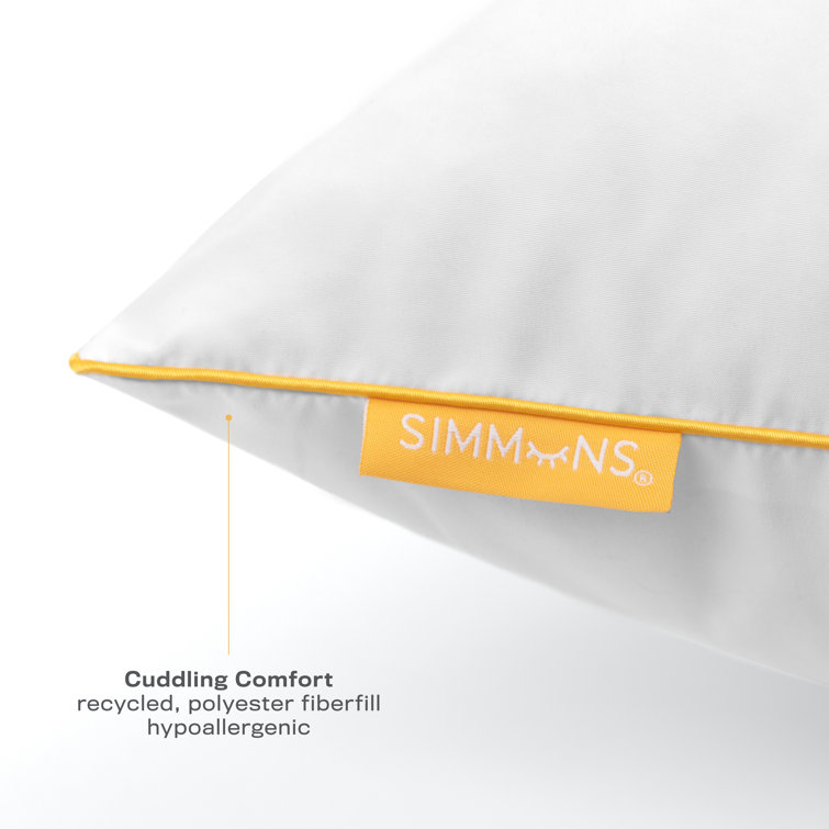 Simmons jumbo pillow sale